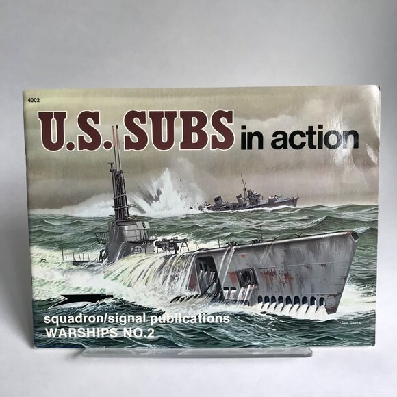 Other - Vintage 1983 U.S. Subs in Action Book Warships No. 2 NICE!